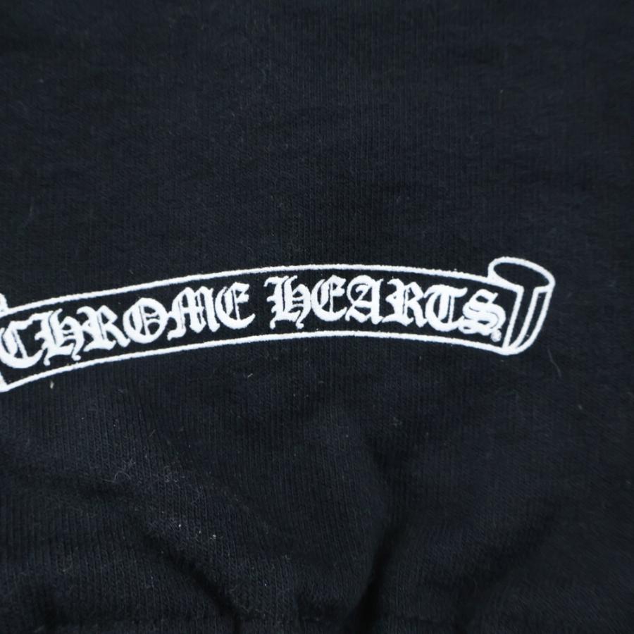 CHROME HEARTS クロムハーツ SWTSHRT PANTS フロントスクロールラベル サイドロゴ プリント スウェットパンツ ブラック_5