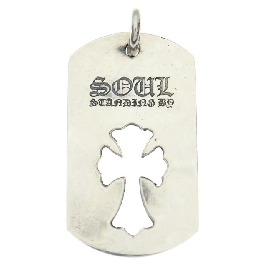 あ*お様 クロムハーツ 氷室京介 ラージ ドッグタグカットアウトクロスペンダント CHROME HEARTS（クロムハーツ） 氷室京介 カットアウトラージ