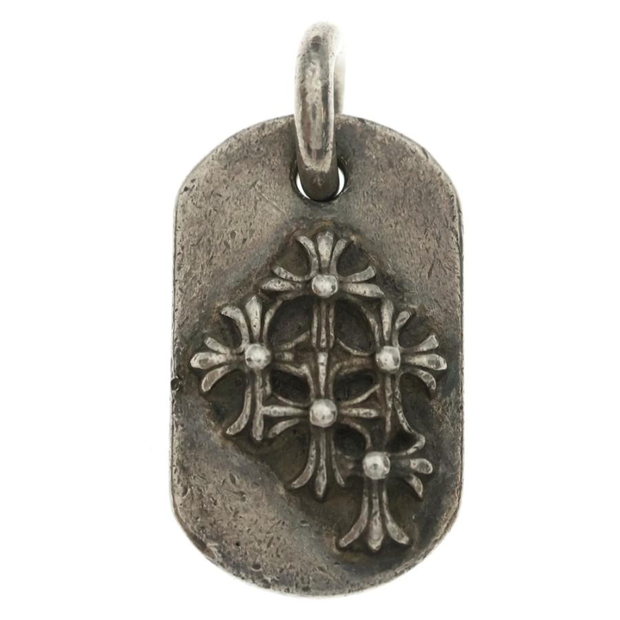 CHROME HEARTS（クロムハーツ） RAISED CEM CRS DOG TAG レイズド