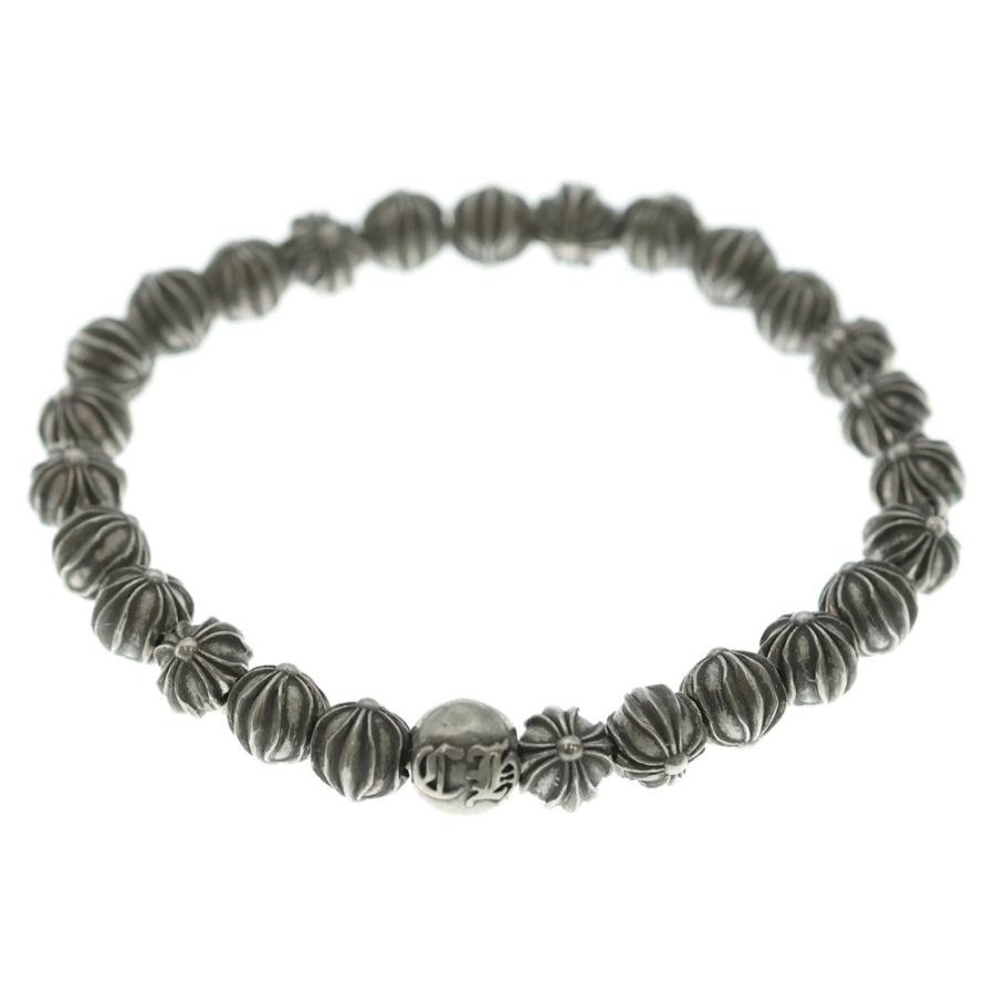 クロムハーツ　シルバービーズ CHROME HEARTS（クロムハーツ） 6mm BEAD SV/6mmシルバービーズブレス