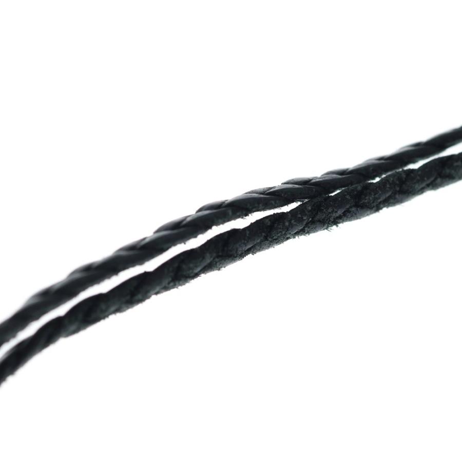 CHROME HEARTS（クロムハーツ） LEATHER BRAID スクロールレザー