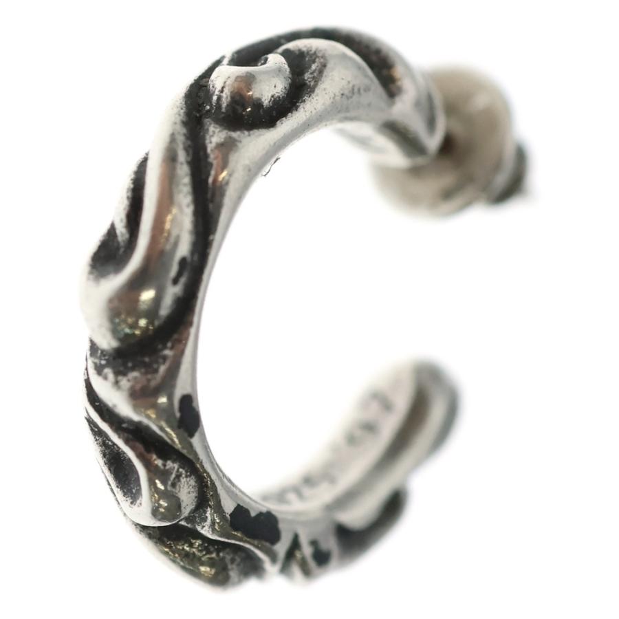 CHROME HEARTS（クロムハーツ） HOOP SCROOL スクロール フープピアス 