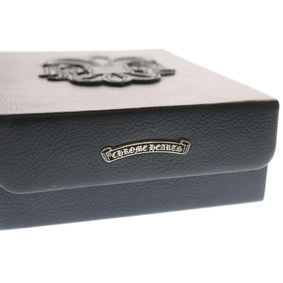CHROME HEARTS クロムハーツ BSフレアパッチ メガネケース ブラック CHROME HEARTS（クロムハーツ） BSフレアパッチ メガネケース ブラック