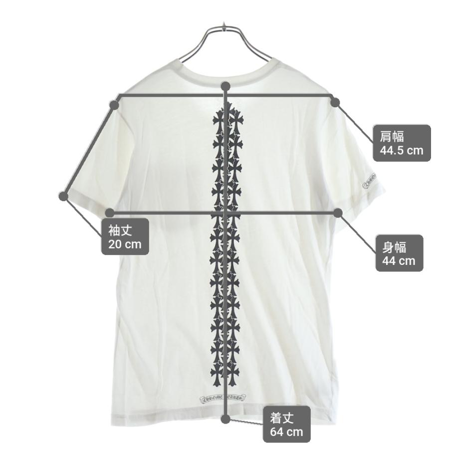 CHROME HEARTS（クロムハーツ） Cemetery Cross Tire Track Tee