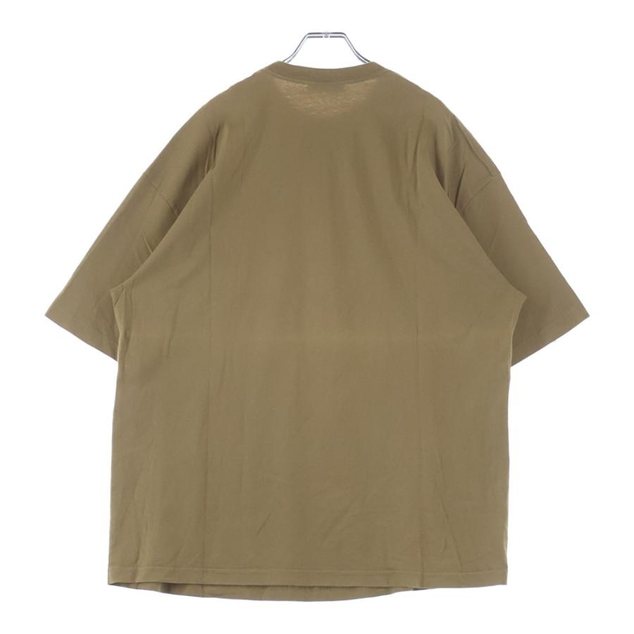 BALENCIAGA（バレンシアガ） BBロゴプリント半袖Tシャツ ベージュ