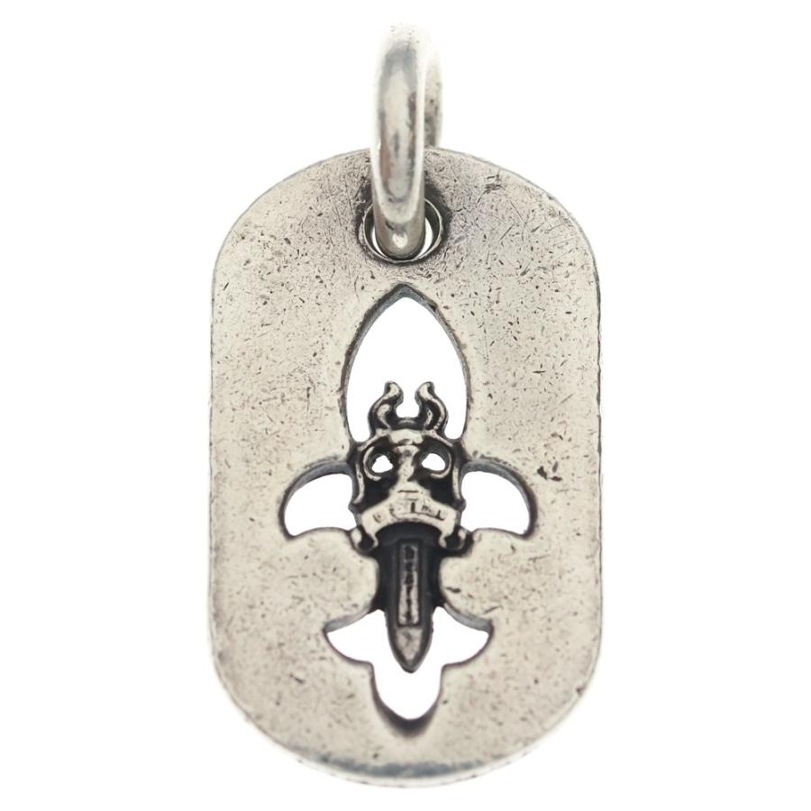 Chrom hearts フレア　ダガー ドックタグ ペンダント トップ CHROME HEARTS（クロムハーツ） D TAG SML FLE DAG フレアダガー
