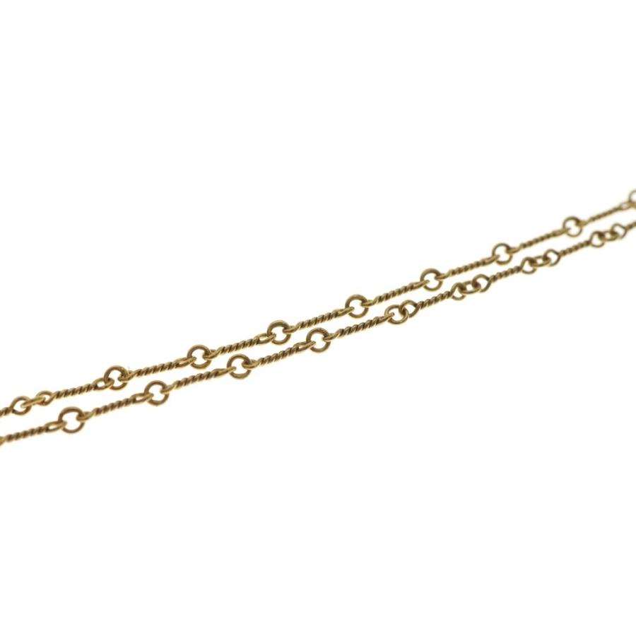 CHROME HEARTS（クロムハーツ） 22K NECKCHAIN T16 ツイストチェーン