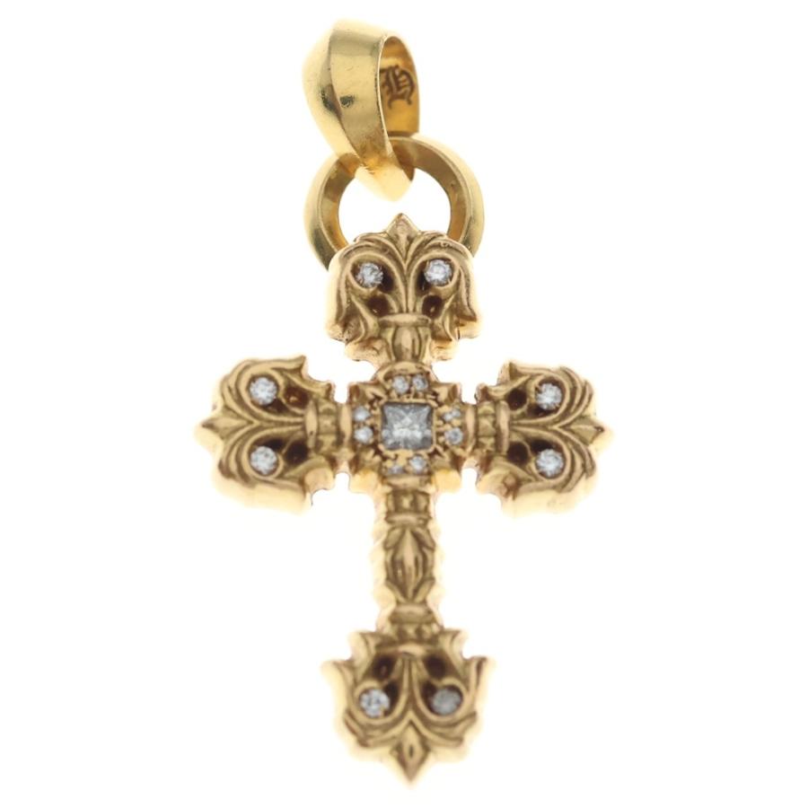 CHROME HEARTS（クロムハーツ） 22K FILIG CROSS-XSM P D フィリグリー