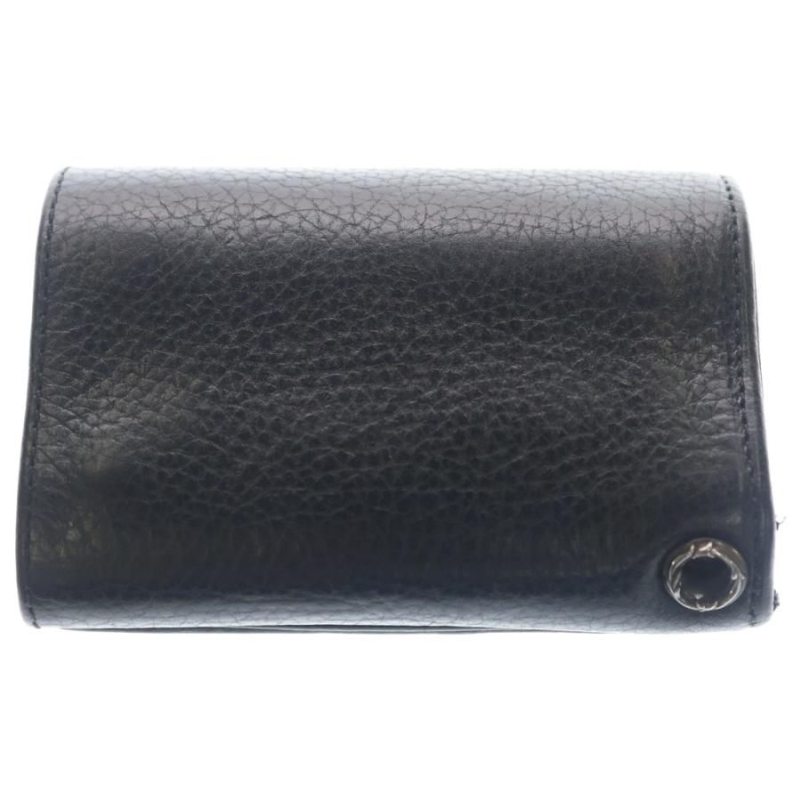 クロムハーツ3フォールドクロスボタン CHROME HEARTS（クロムハーツ） 3FOLD 3フォールド クロスボタンレザー