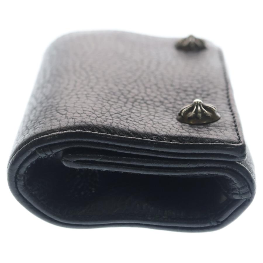 CHROME HEARTS（クロムハーツ） 3FOLD 3フォールド クロスボタンレザー