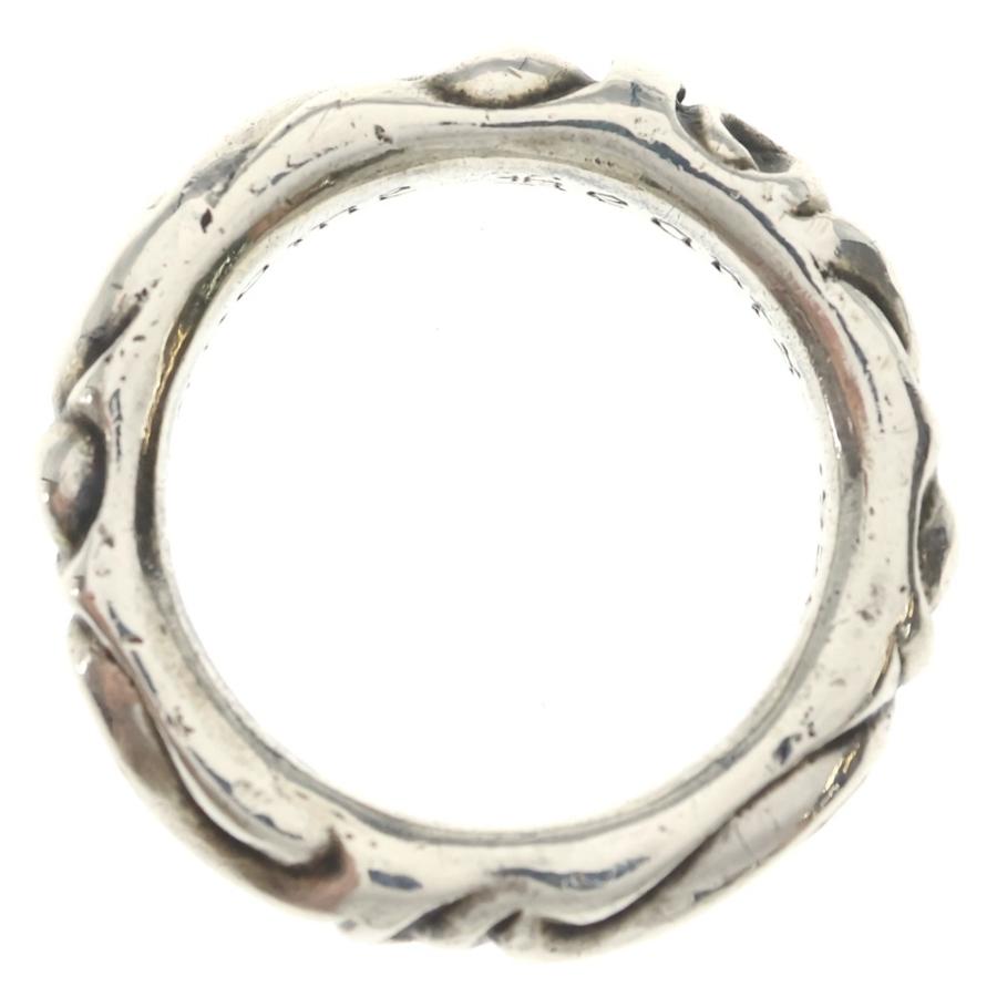 クロムハーツ　リング　シルバーバングル　3点 CHROME HEARTS（クロムハーツ） SCRL BAND スクロールバンド リング