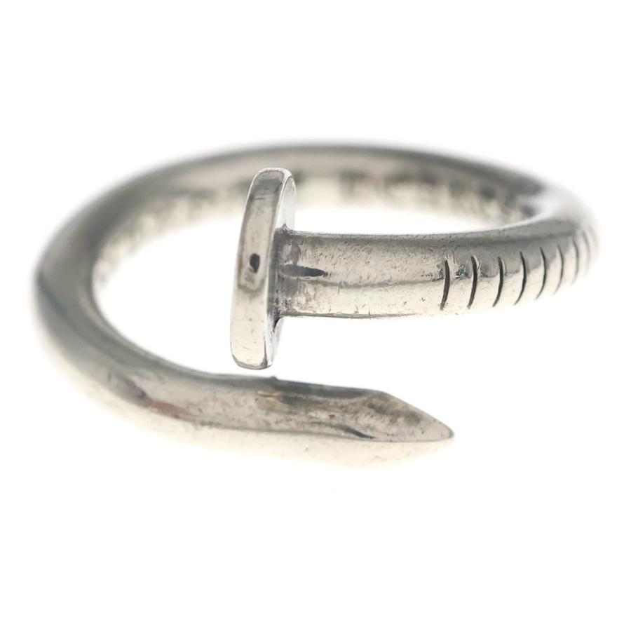 CHROME HEARTS クロムハーツ NAIL FLAT ネイル フラット リング シルバー BCA350 CHROME HEARTS（クロムハーツ） NAIL FLAT ネイル フラット リング