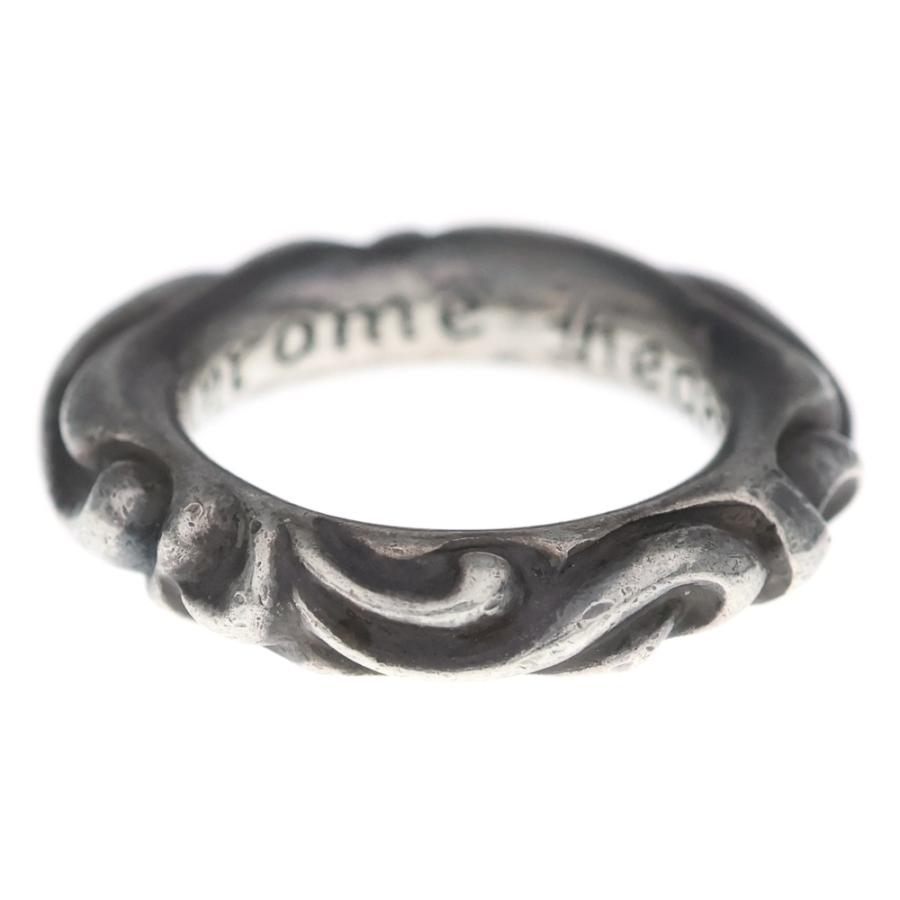 CHROME HEARTS クロムハーツ SCRL BAND スクロールバンド リング シルバー BCA351 CHROME HEARTS（クロムハーツ） SCRL BAND スクロールバンド リング