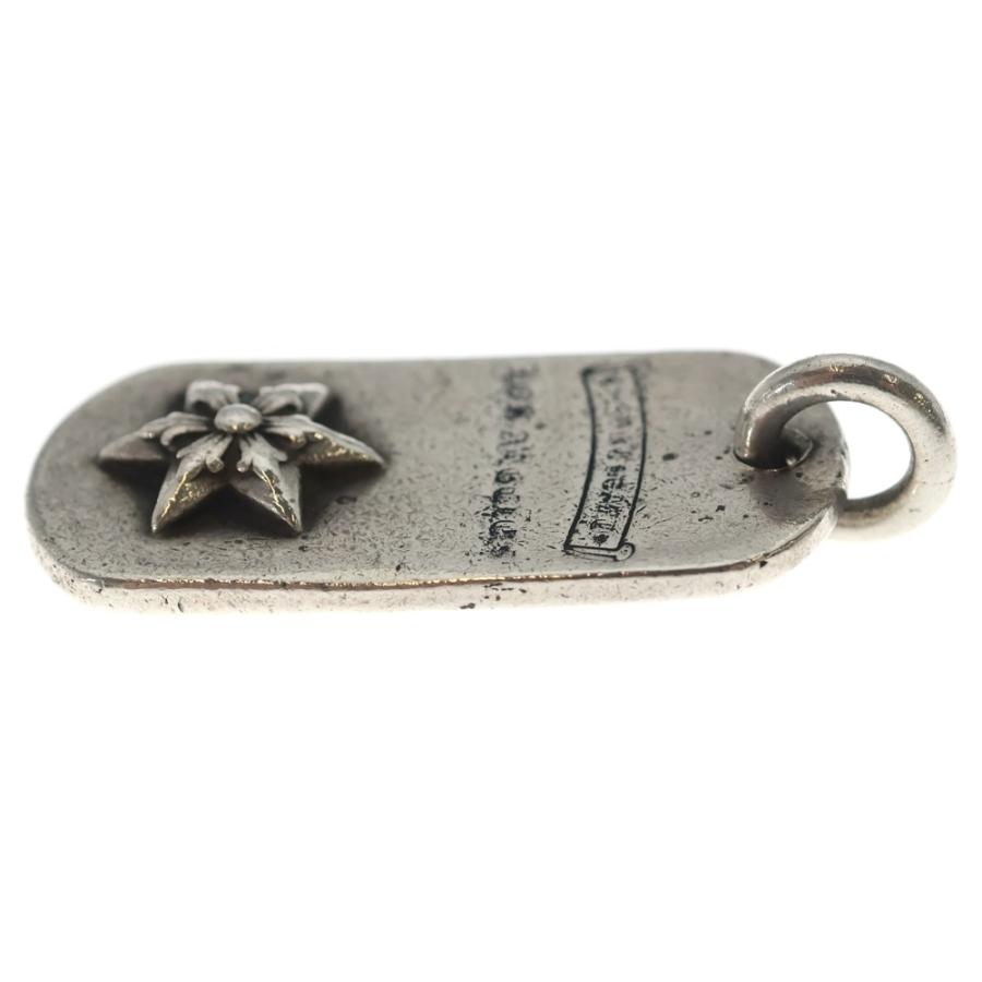 CHROME HEARTS（クロムハーツ） RAISED STAR DOGTAG レイズドスター