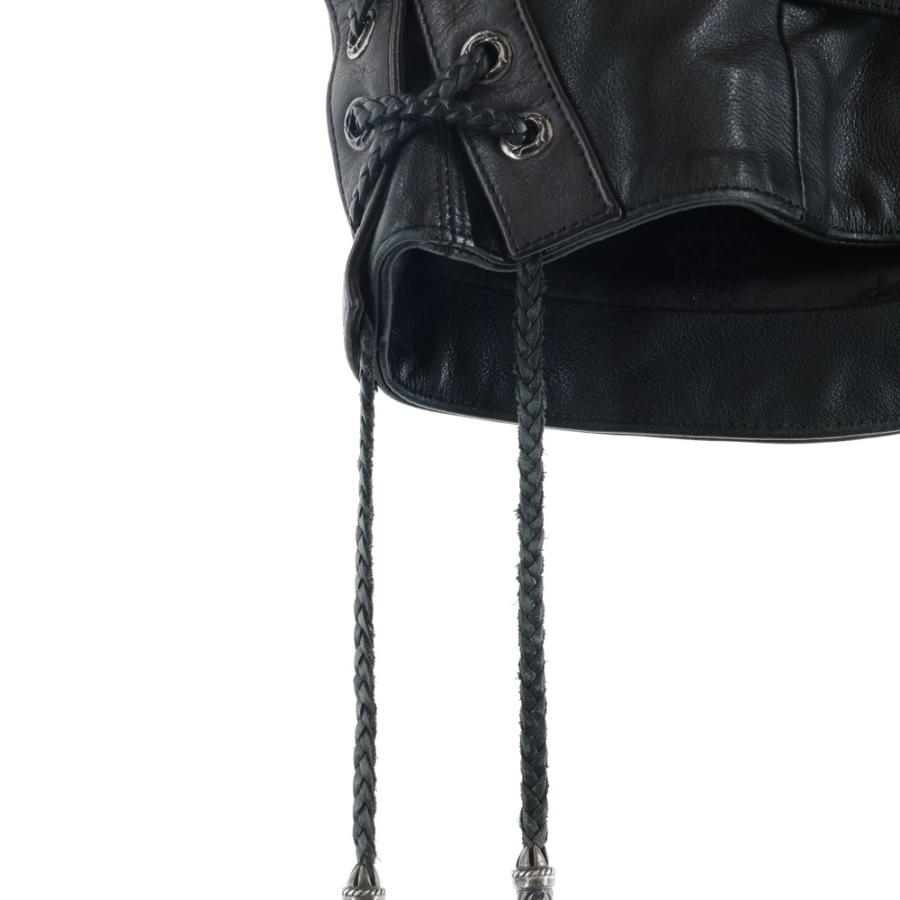 CHROME HEARTS（クロムハーツ） 6BTN ZIP FRNT CH FLEUR VEST バックCH