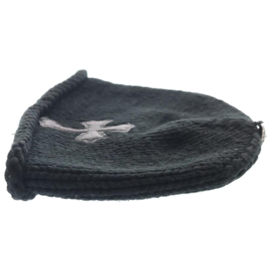 CHROME HEARTS（クロムハーツ） BEANIE CASH クロスパッチ カシミヤ