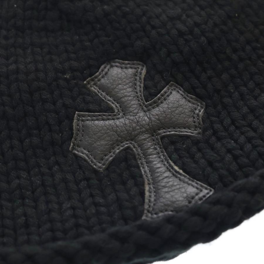 CHROME HEARTS（クロムハーツ） BEANIE CASH クロスパッチ カシミヤ