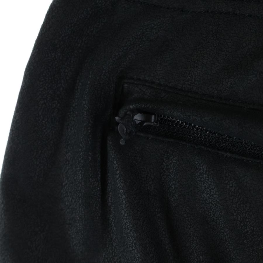 CHROME HEARTS（クロムハーツ） クロスパッチ付き ラムレザー ハーフ