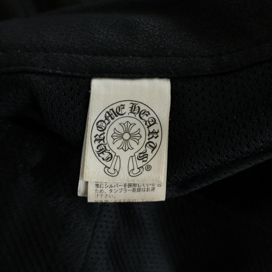 CHROME HEARTS（クロムハーツ） クロスパッチ付き ラムレザー ハーフ
