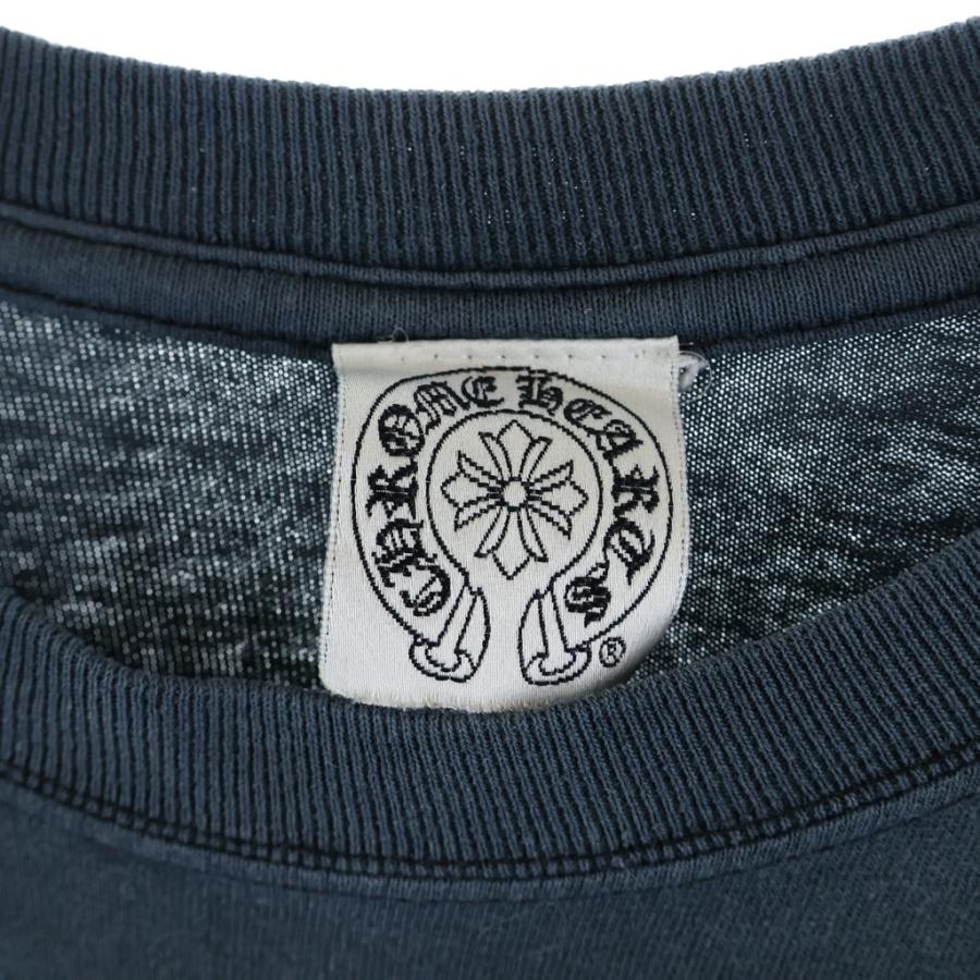 CHROME HEARTS（クロムハーツ） OLD ダブルCHクロス刺繍 半袖ポケットT