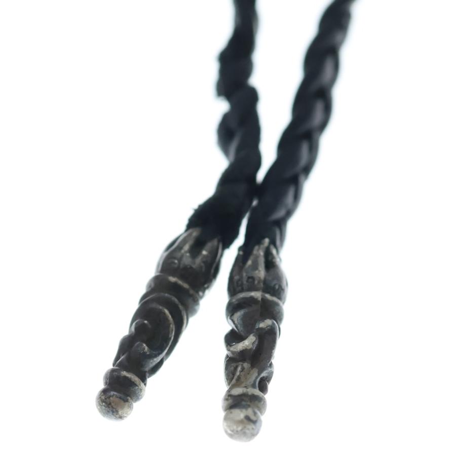CHROME HEARTS（クロムハーツ） LEATHER BRAID スクロールレザー