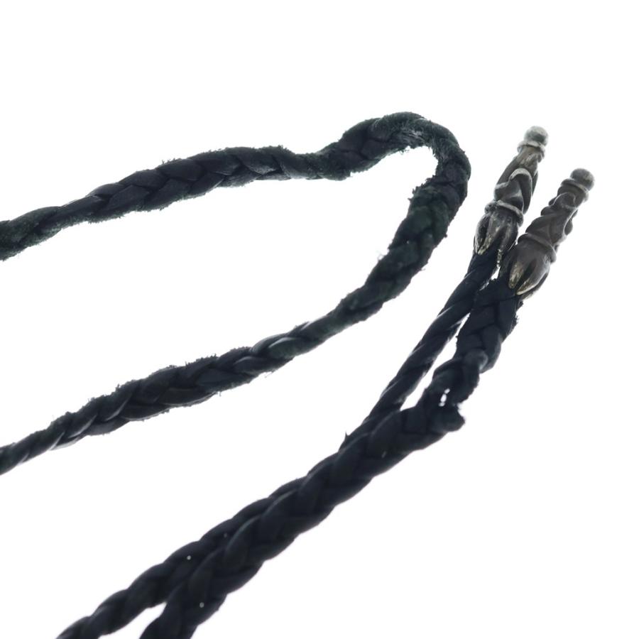 CHROME HEARTS（クロムハーツ） LEATHER BRAID スクロールレザー