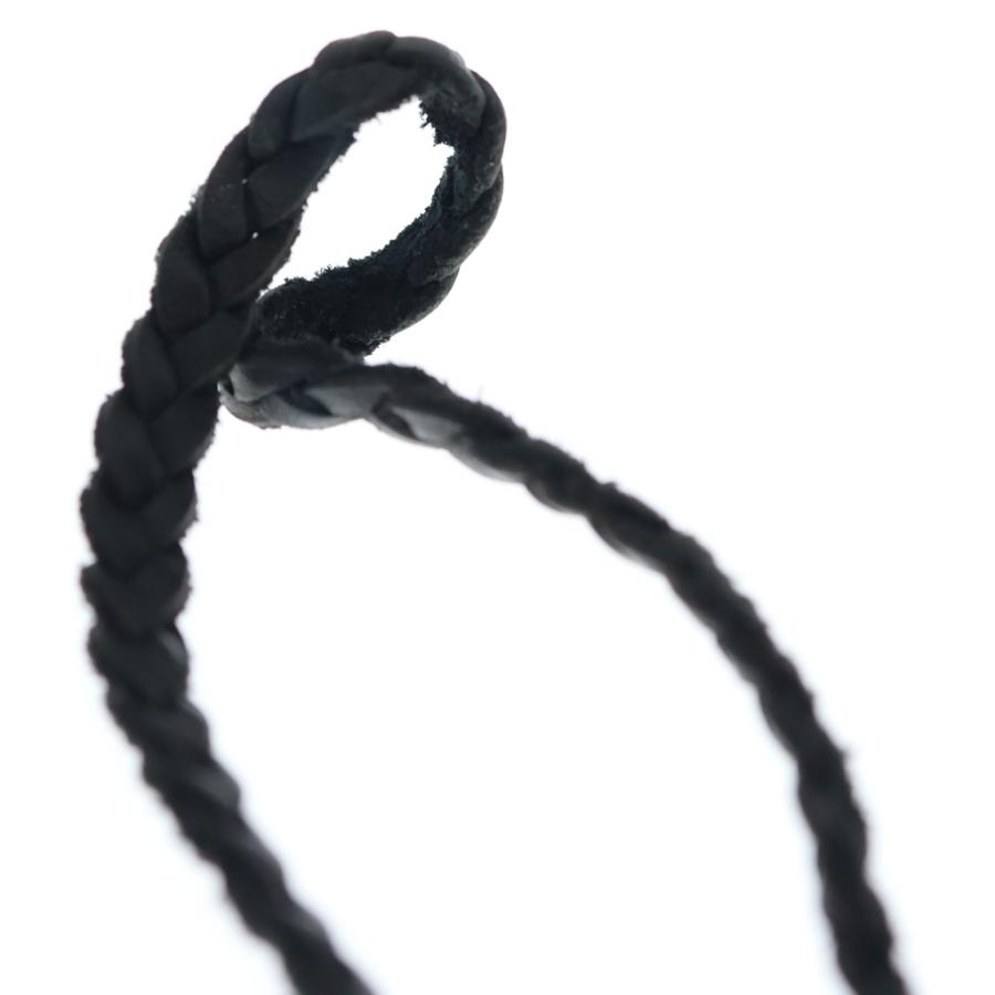 CHROME HEARTS（クロムハーツ） LEATHER BRAID スクロールレザー