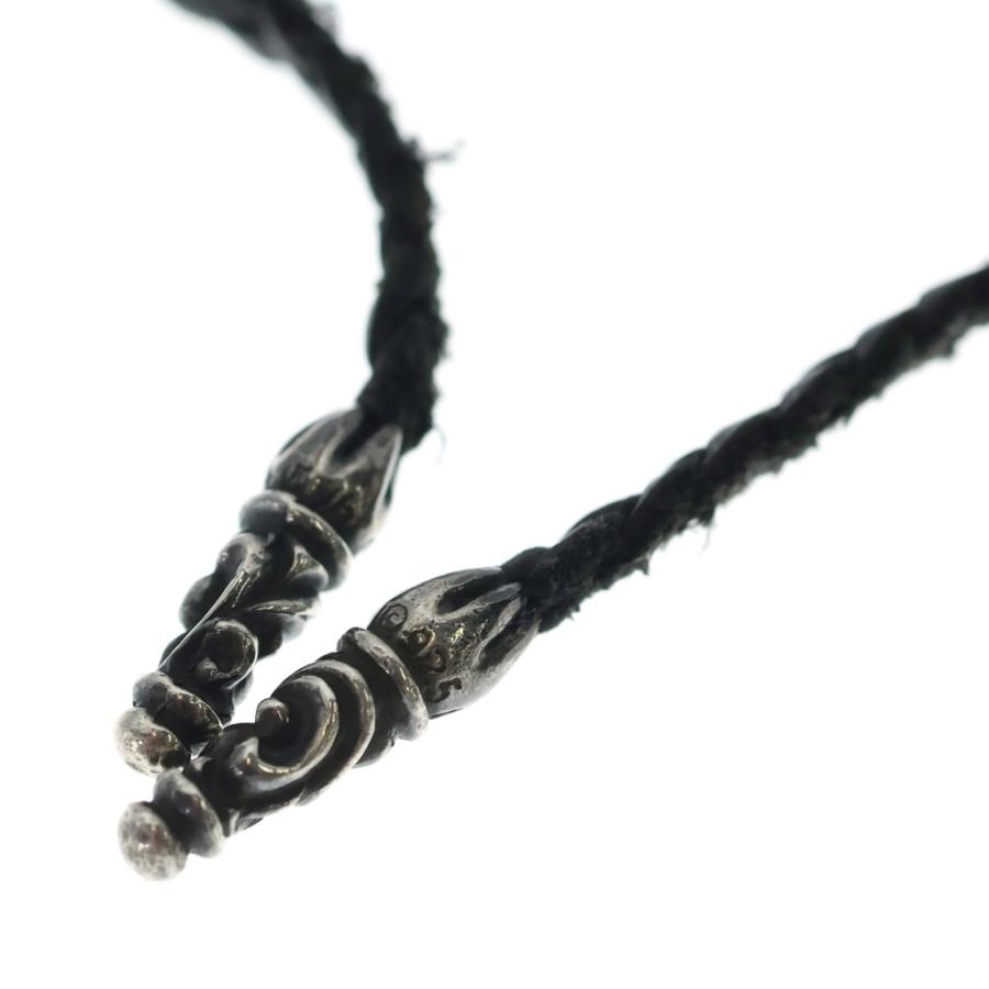 CHROME HEARTS（クロムハーツ） LEATHER BRAID スクロールレザー