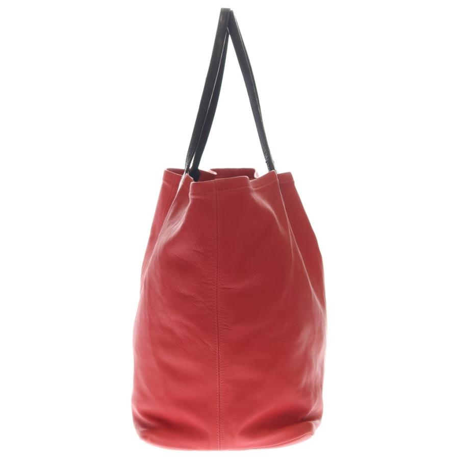 クロムハーツ LUCILLE ルシール トートバッグ レッド ブラック CHROME HEARTS（クロムハーツ） LUCILLE LEATHER BAG ルシール レザー