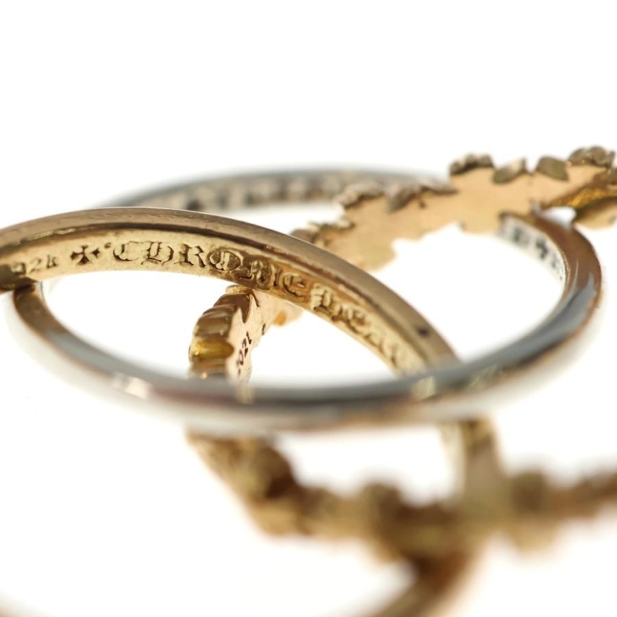 CHROME HEARTS（クロムハーツ） 22K TINY E CH PLUS BAND TRPL