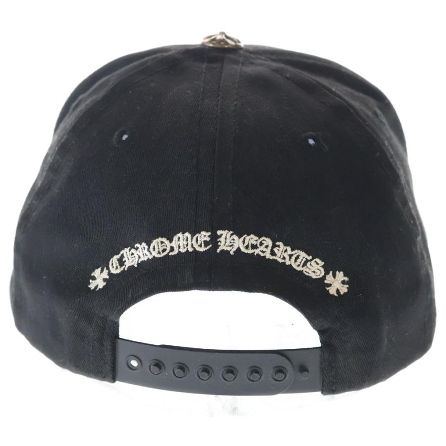 クロムハーツCH刺繍ロゴ ブラックベースボールキャップ CHROME HEARTS（クロムハーツ） CH HAT CHロゴ刺繍ベースボール
