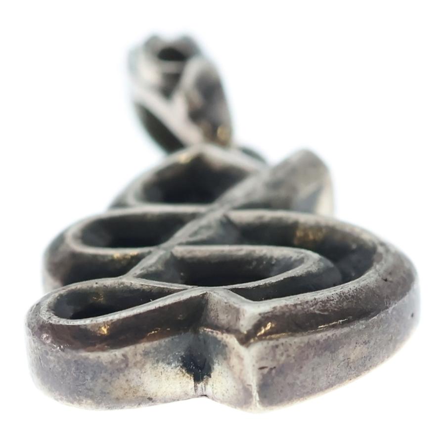 CHROME HEARTS クロムハーツ ALPHABET CHARM S アルファベットチャーム イニシャル ペンダントトップ シルバー BCA205 CHROME HEARTS（クロムハーツ） ALPHABET CHARM S アルファベット