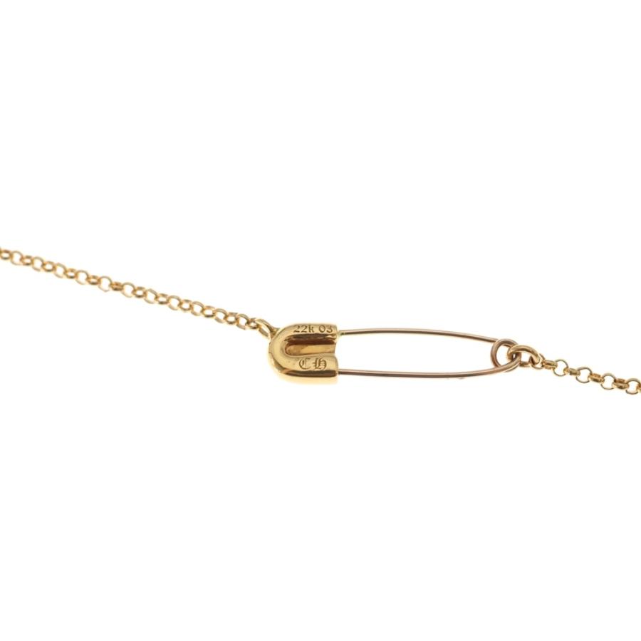 CHROME HEARTS（クロムハーツ） 22K SAFETY PIN NECKLACE 1DIA