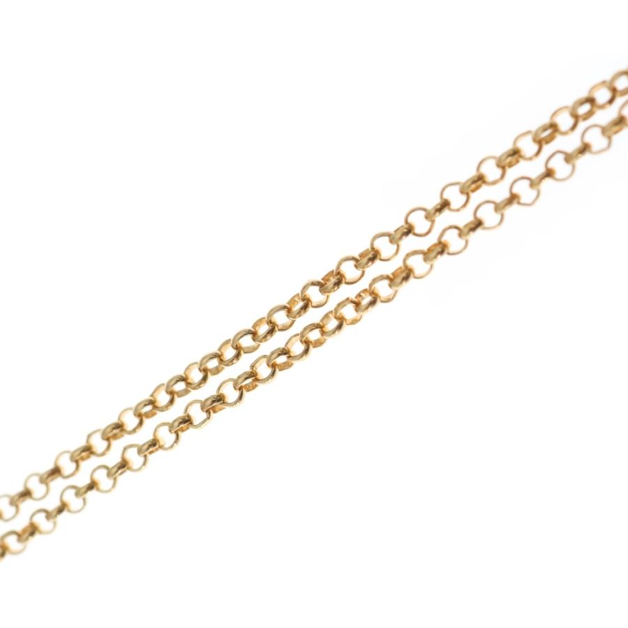 CHROME HEARTS（クロムハーツ） 22K SAFETY PIN NECKLACE 1DIA