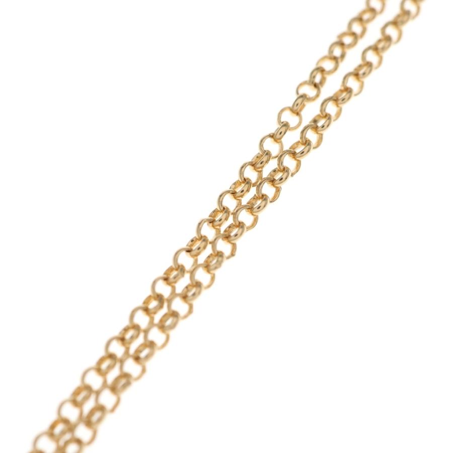 CHROME HEARTS（クロムハーツ） 22K SAFETY PIN NECKLACE R16 1EMRLD