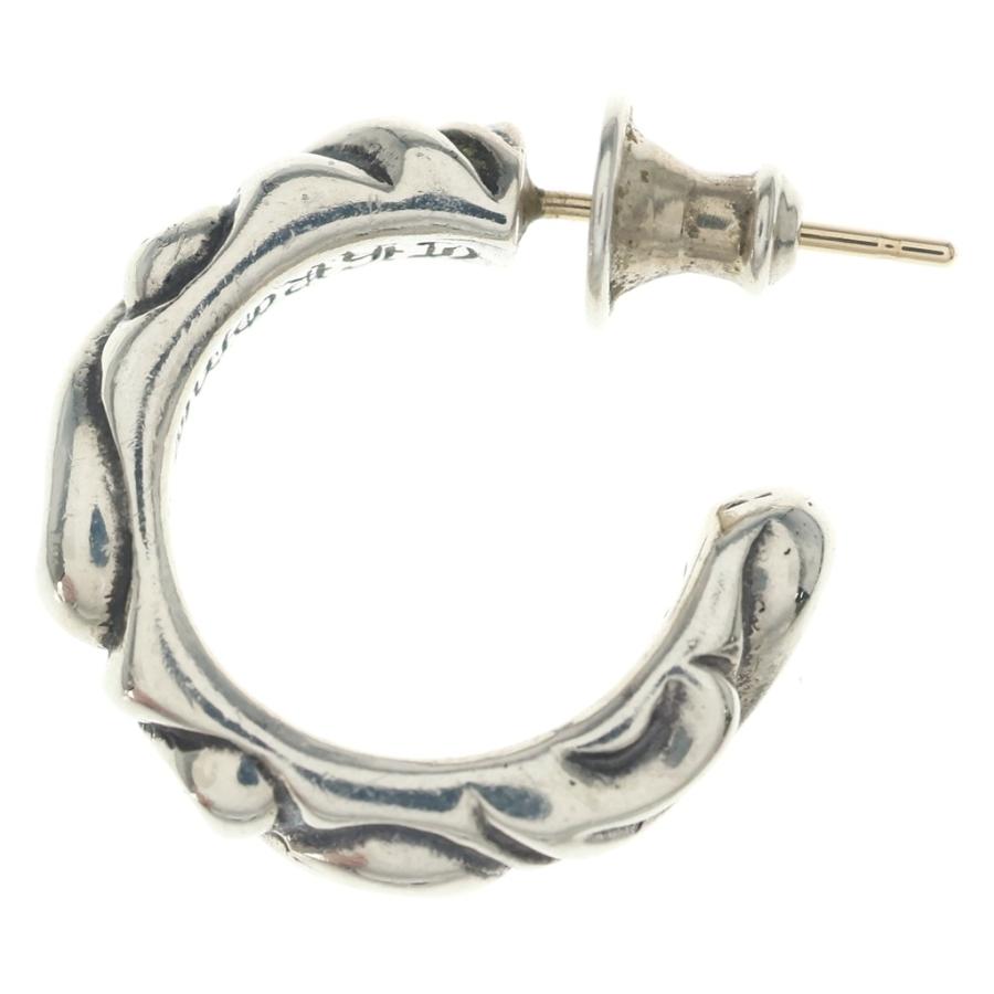 CHROME HEARTS（クロムハーツ） HOOP SCROOL スクロール フープピアス