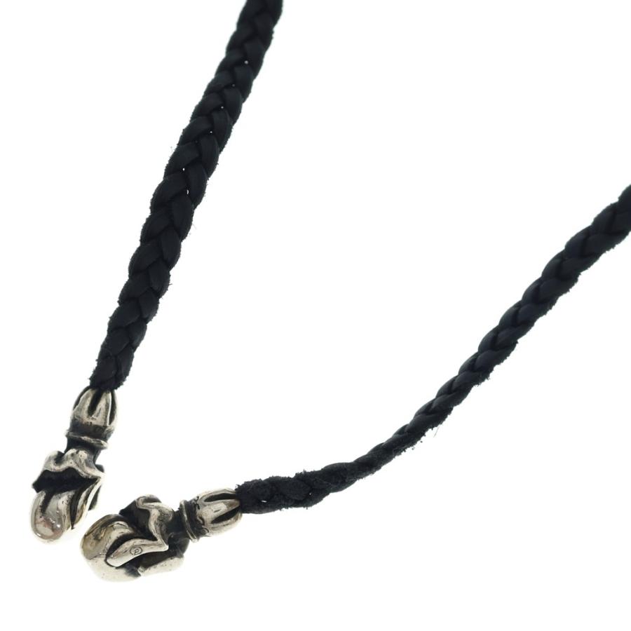 CHROME HEARTS（クロムハーツ） LEATHER BRAID LIPS TONGUE LT リップ 