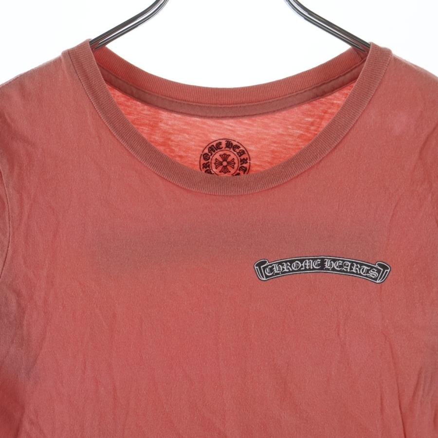 CHROME HEARTS（クロムハーツ） バックスクロールラベルプリント半袖T