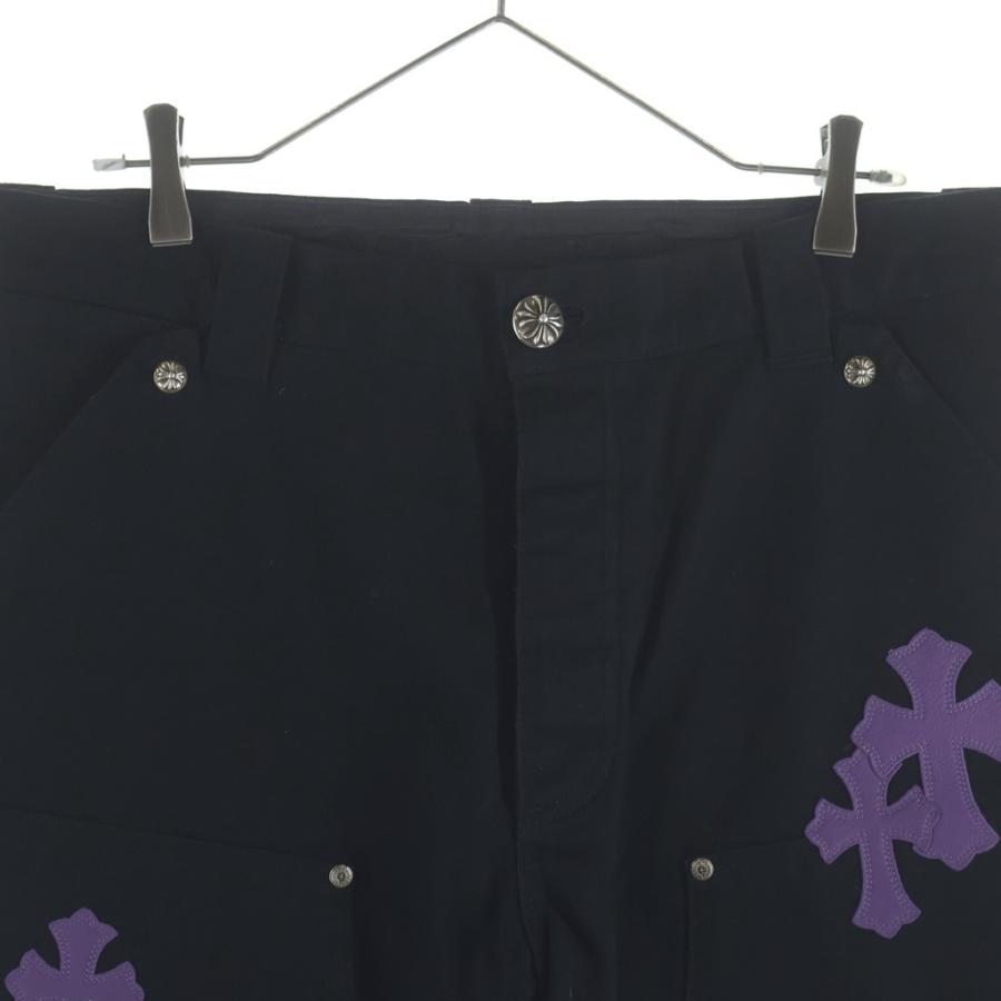 CHROME HEARTS（クロムハーツ） CARPENTER CNVS BLK クロスパッチ付き