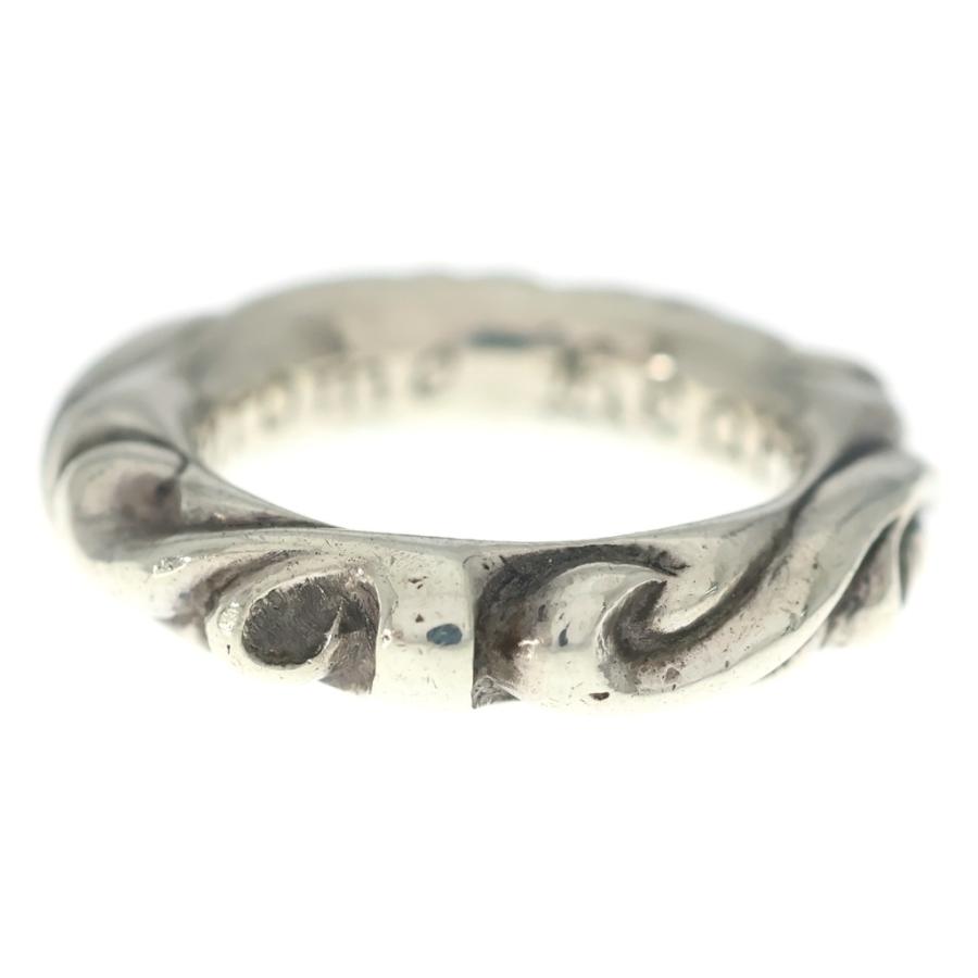 CHROME HEARTS クロムハーツ OLD SCRL BAND スクロールバンド リング シルバー BCA351 CHROME HEARTS（クロムハーツ） OLD SCRL BAND スクロールバンド