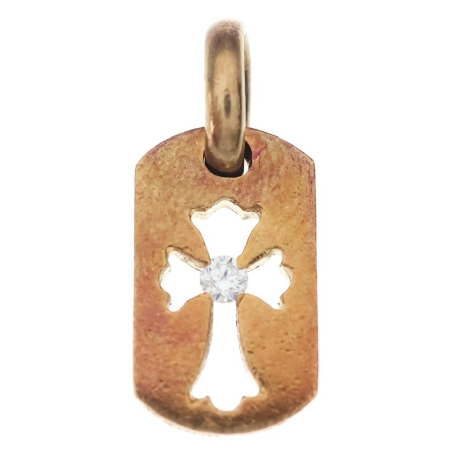 CHROME HEARTS（クロムハーツ） 22K DT TNY CO CRS 1DIA タイニー 