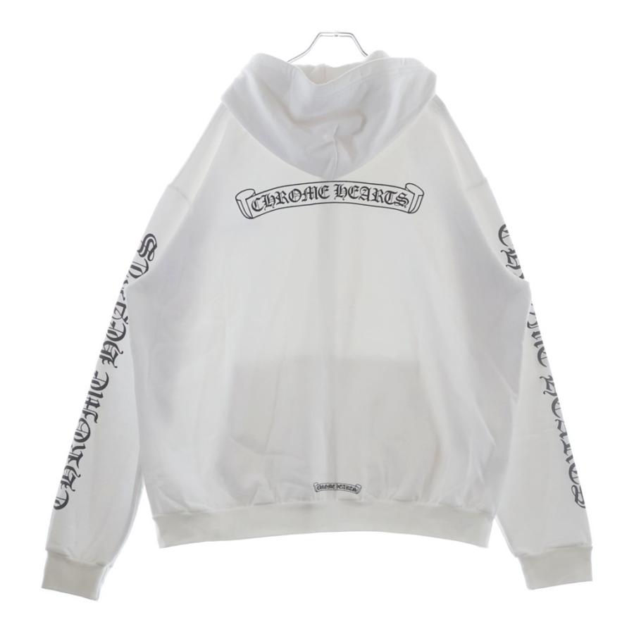 CHROME HEARTS（クロムハーツ） SWTSHRT HD ZIP バックスクロール 