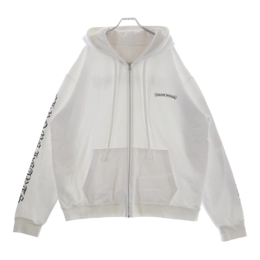 CHROME HEARTS（クロムハーツ） SWTSHRT HD ZIP バックスクロール 