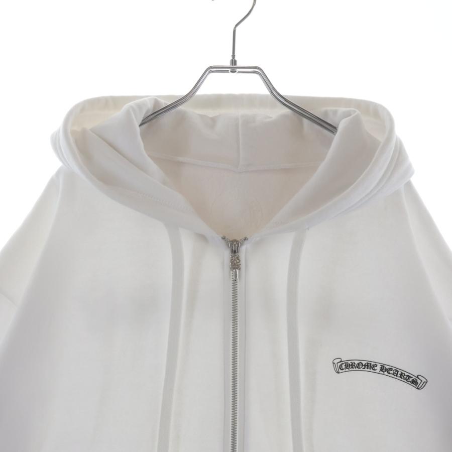 CHROME HEARTS（クロムハーツ） SWTSHRT HD ZIP バックスクロール 