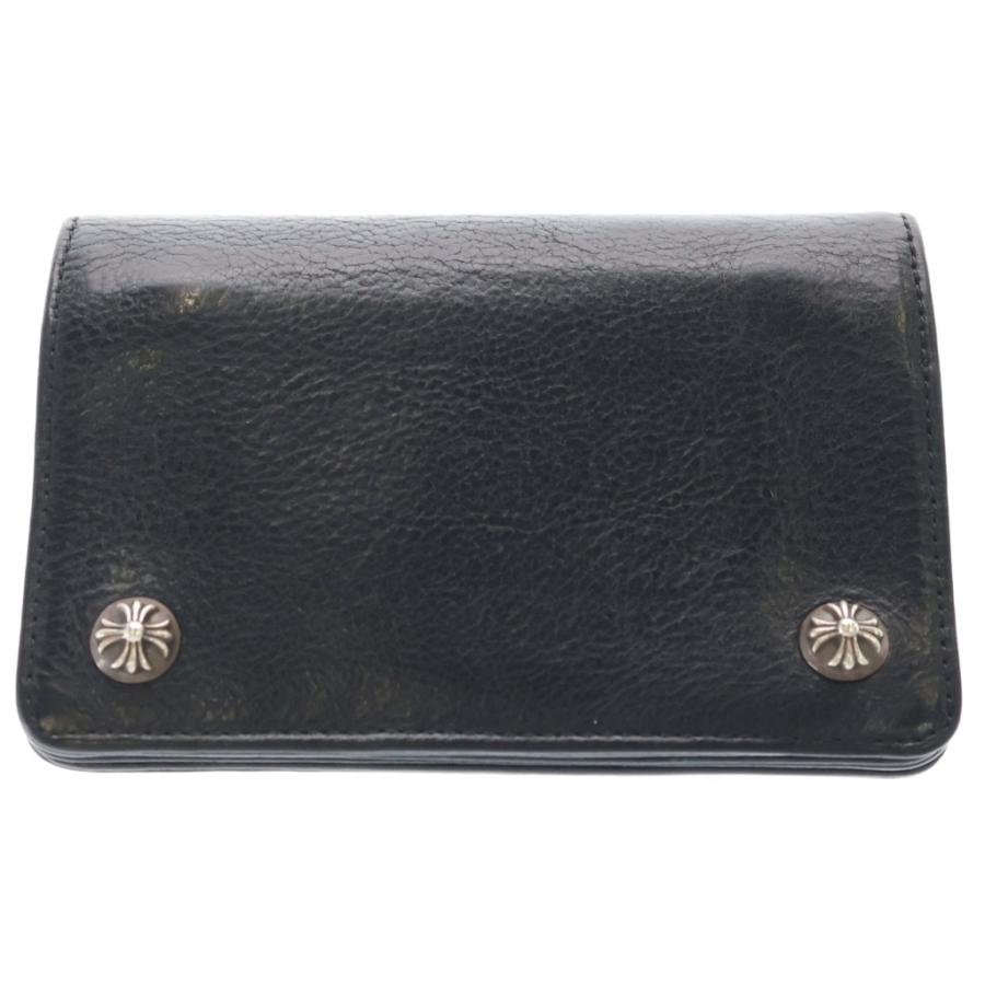 専用　CHROME HEARTS 2ZIP クロスボールボタン レザーウォレット CHROME HEARTS（クロムハーツ） 2ZIP 2ジップ クロスボールボタン
