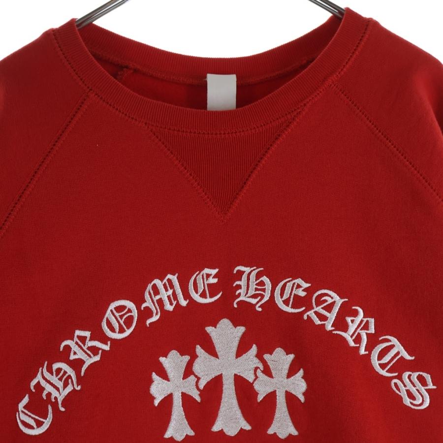 CHROME HEARTS（クロムハーツ） Y NOT セメタリークロス刺繍 クルー