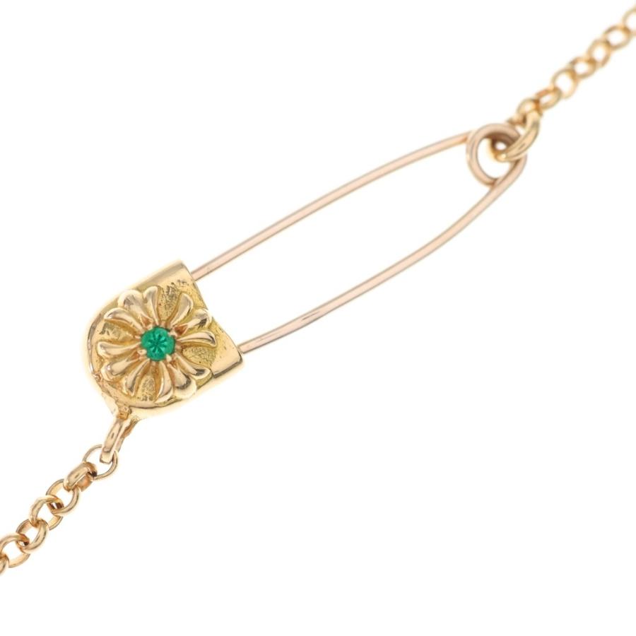CHROME HEARTS（クロムハーツ） 22K SAFETY PIN R16 1EMRLDセーフティ