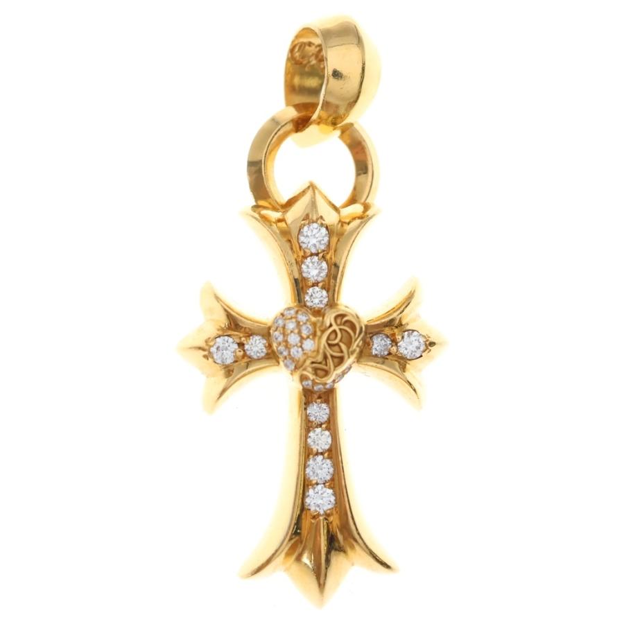CHROME HEARTS（クロムハーツ） 22K CH CRS HRT P DIA W BALE スモール