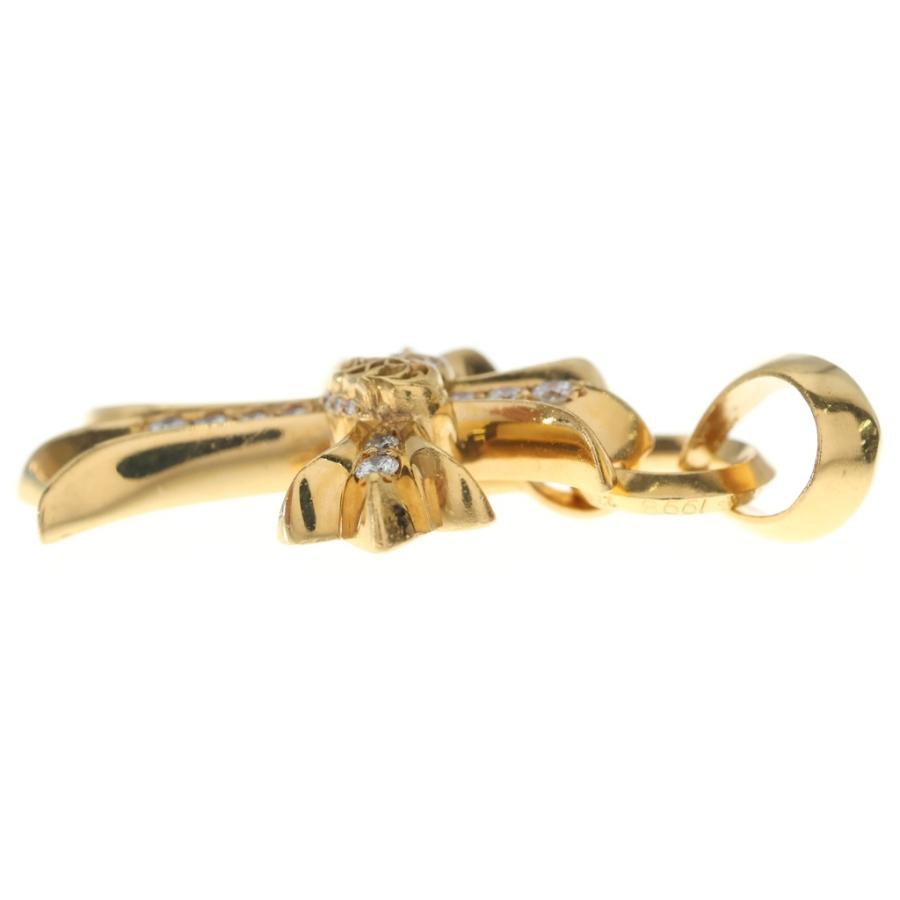 CHROME HEARTS（クロムハーツ） 22K CH CRS HRT P DIA W BALE スモール