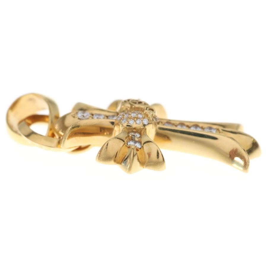 CHROME HEARTS（クロムハーツ） 22K CH CRS HRT P DIA W BALE スモール